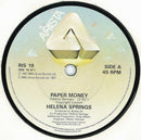 Helena Springs : Paper Money (7", Single)