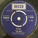 Tom Jones : Delilah (7", Single)