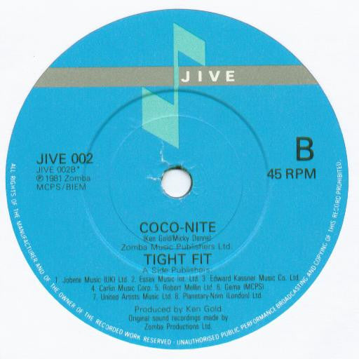 Tight Fit : Back To The 60's (7", Single, P/Mixed)