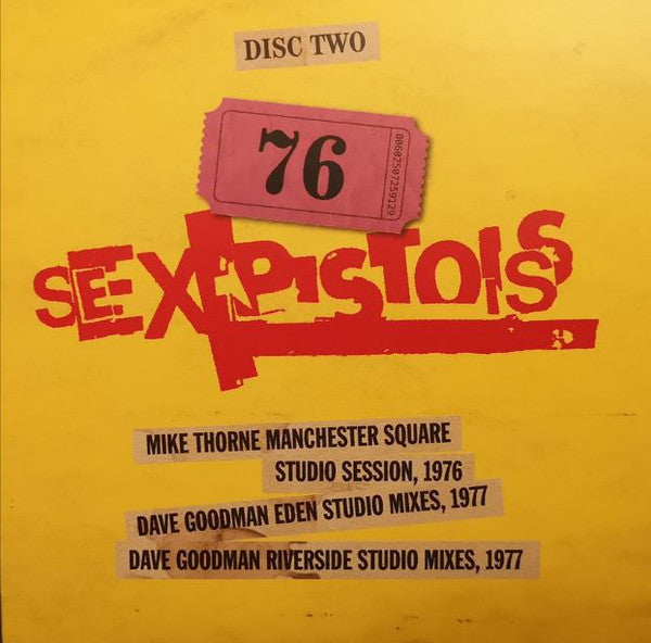 Sex Pistols : 76-77 (3xCD + CD, Album, RE + Box, Comp, RM)