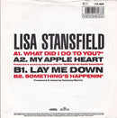 Lisa Stansfield : What Did I Do To You? (7", EP)