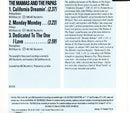 The Mamas & The Papas : California Dreamin' / Monday, Monday / Dedicated To The One I Love (CD, Single)