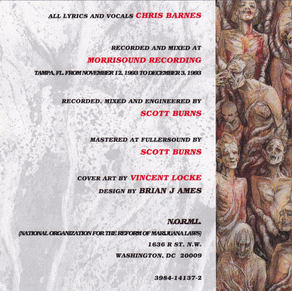 Cannibal Corpse : The Bleeding (CD, Album)