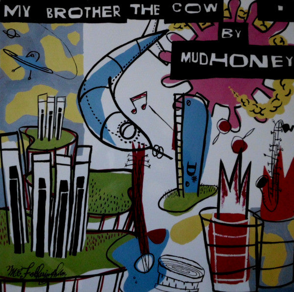 Mudhoney : My Brother The Cow (LP, Album, RE, Tur + 7", Promo, Tur + Ltd, Num, RE)