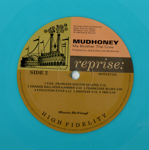 Mudhoney : My Brother The Cow (LP, Album, RE, Tur + 7", Promo, Tur + Ltd, Num, RE)