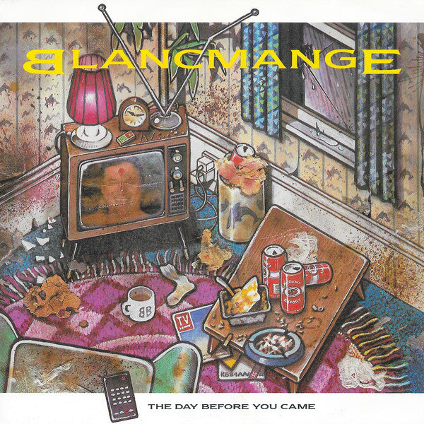 Blancmange : The Day Before You Came (7", Single, Sil)