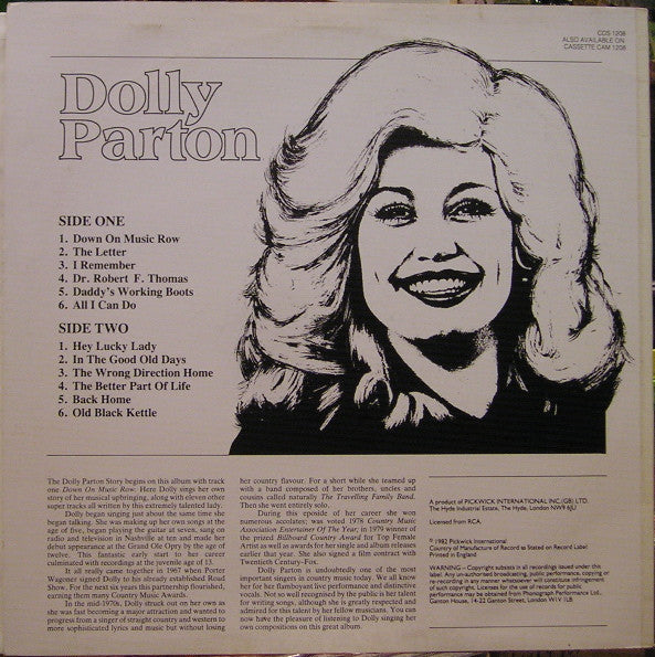 Dolly Parton : Dolly Parton (LP, Comp)