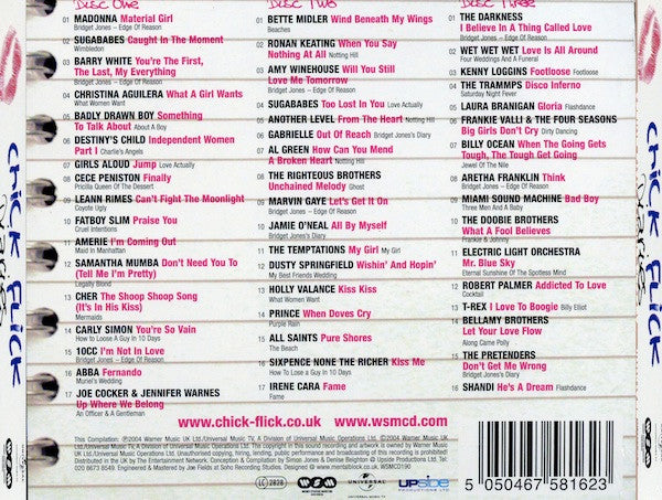 Various : Chick Flick Diaries - 50 Classic Themes From The Greatest Chick Flicks (3xCD, Comp)