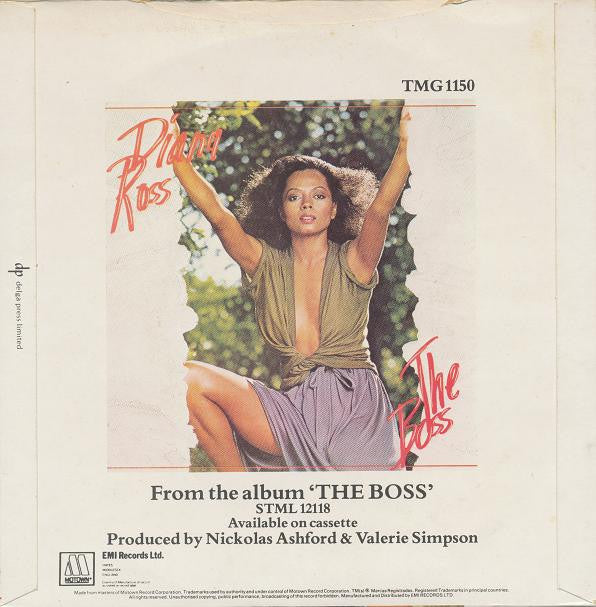 Diana Ross : The Boss (7", Single, Pic)