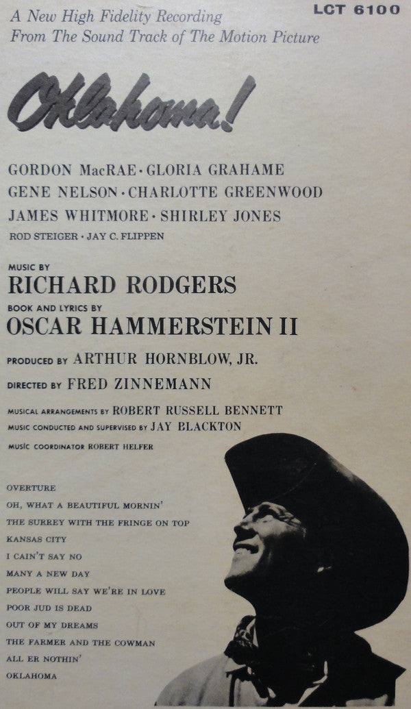 Rodgers & Hammerstein : Oklahoma! (LP, Album, Mono)