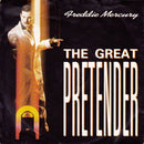 Freddie Mercury : The Great Pretender (7", Single, Sil)