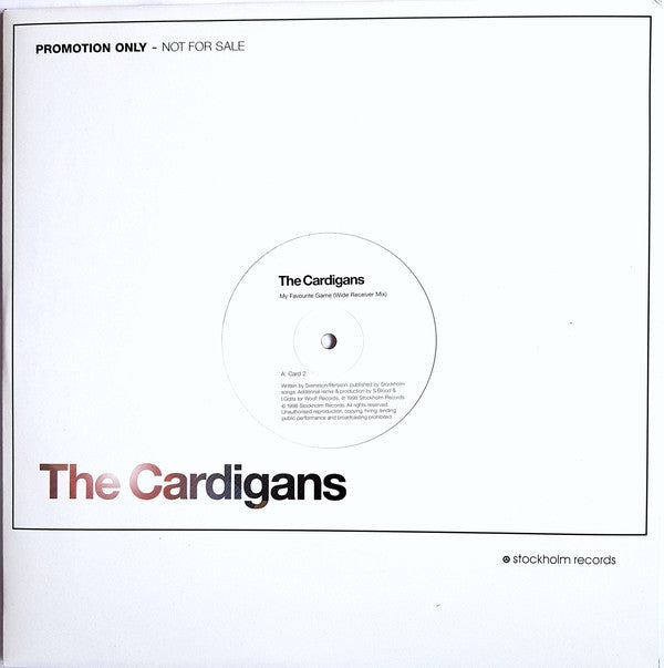 The Cardigans : My Favourite Game (12", Promo)