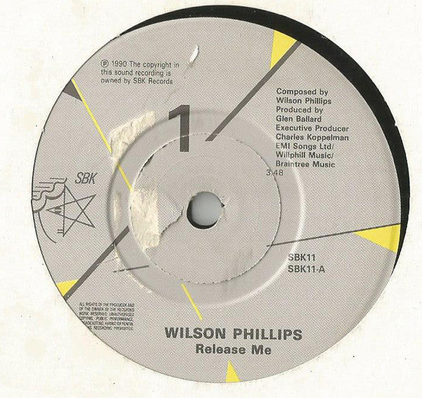 Wilson Phillips : Release Me (7")