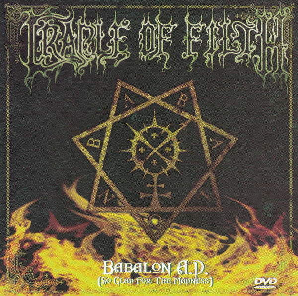 Cradle Of Filth : Babalon A.D. (So Glad For The Madness) (DVD-V, Single, PAL)