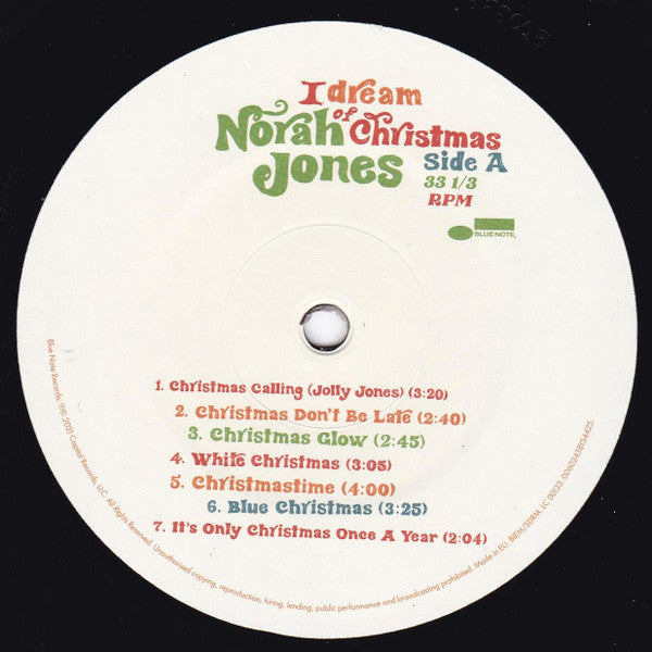 Norah Jones : I Dream Of Christmas (LP, Album)