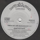 Eartha Kitt : This Is My Life (7", Single)