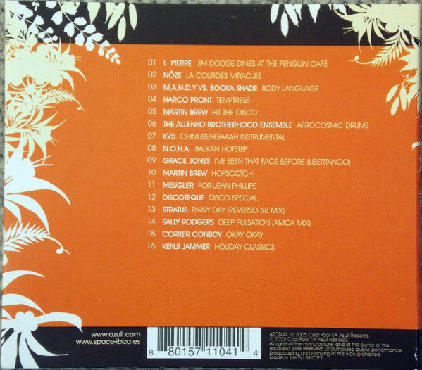 A Man Called Adam : Space Tranquil - Volumen Uno (CD, Comp, Mixed)