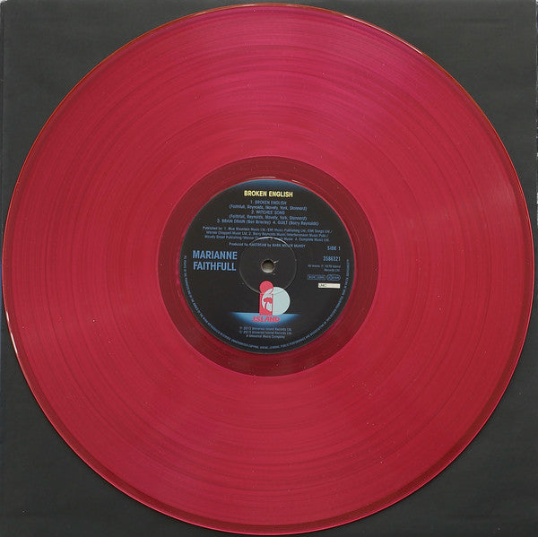 Marianne Faithfull : Broken English  (LP, Ltd, RE, Pin)