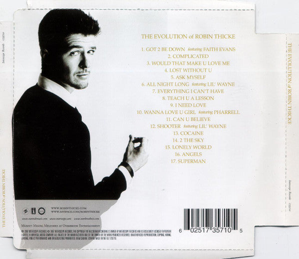 Robin Thicke : The Evolution Of Robin Thicke (CD, Album, S/Edition)