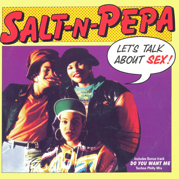 Salt-n-Pepa* : Let's Talk About Sex! (12", Single)