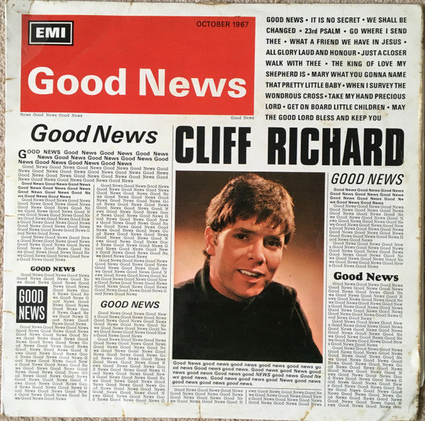 Cliff Richard : Good News (LP, Album, Mono)