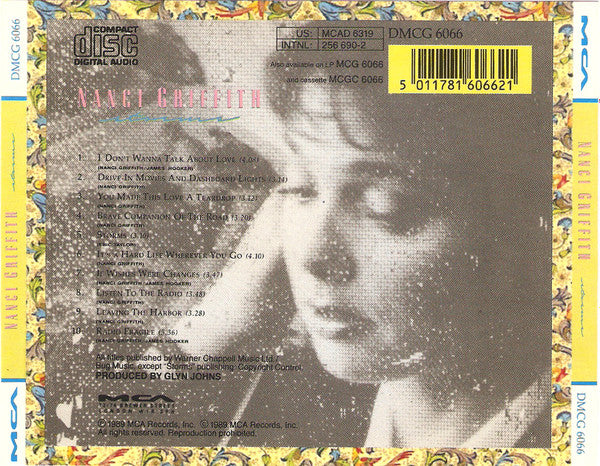 Nanci Griffith : Storms (CD, Album)