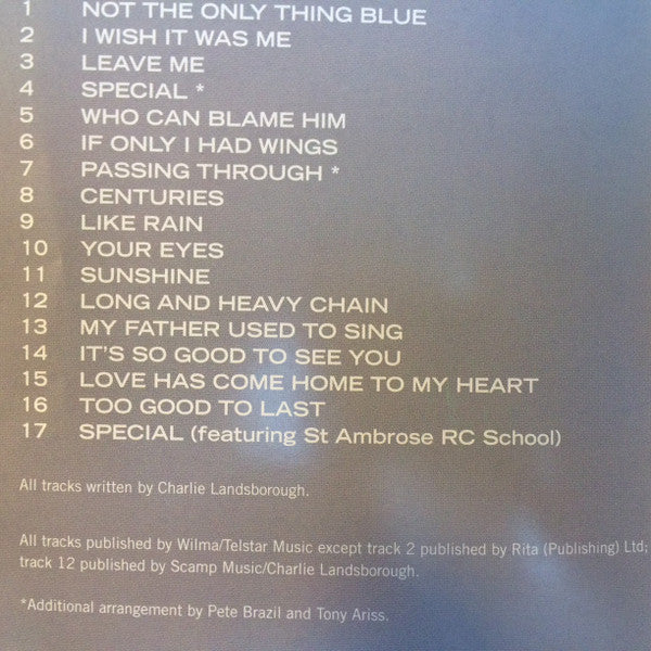 Charlie Landsborough : Movin' On (CD, Album)