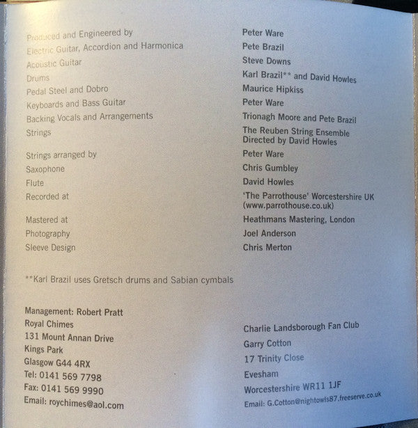 Charlie Landsborough : Movin' On (CD, Album)