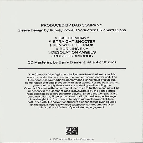 Bad Company (3) : 10 From 6 (CD, Comp, RE)