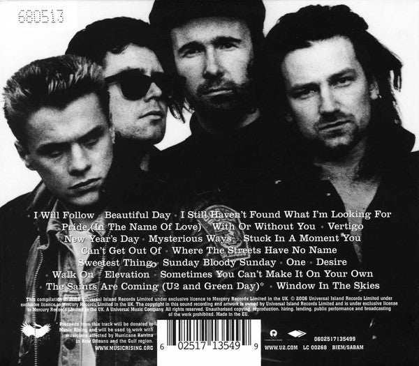 U2 : U218 Singles (CD, Comp, Num)