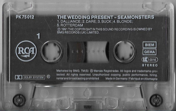 Theweddingpresent* : Seamonsters (Cass, Album)