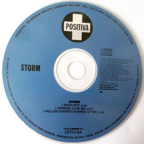 Storm : Storm (CD, Single)