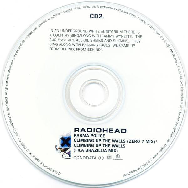 Radiohead : Karma Police (CD, Single, CD2)