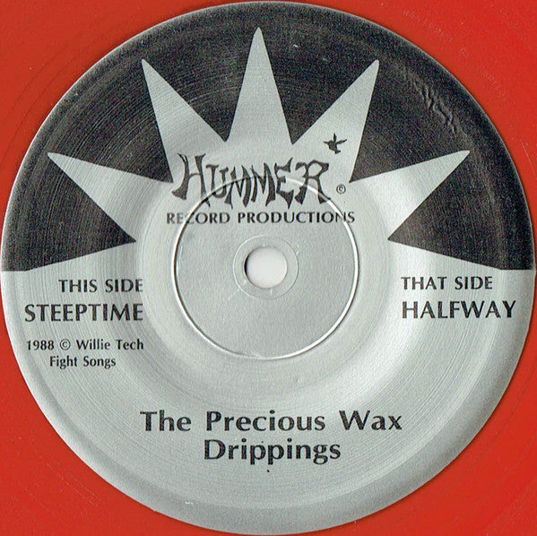 Precious Wax Drippings : Halfway b/w Steeptime (7", Red)