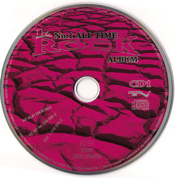 Various : The No.1 All Time Rock Album (2xCD, Comp)