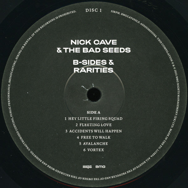 Nick Cave & The Bad Seeds : B-Sides & Rarities (Part II) (2xLP, Comp, 180)