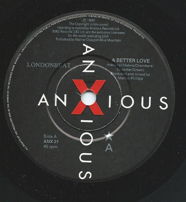 Londonbeat : A Better Love (7", Single)