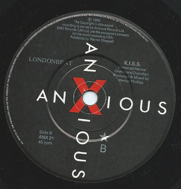 Londonbeat : A Better Love (7", Single)