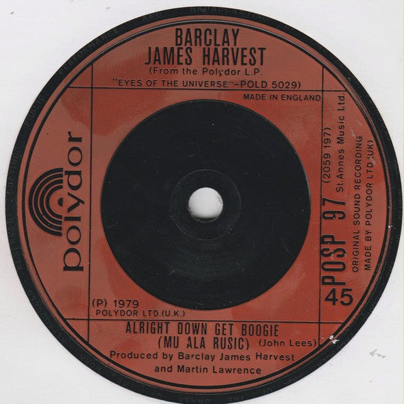 Barclay James Harvest : Love On The Line (7", Single)