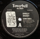 Shirley Bassey : Sometimes (7", Single)