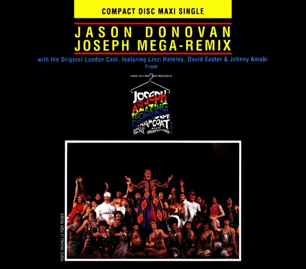 Jason Donovan With The Original London Cast* : Joseph Mega-Remix (CD, Maxi)