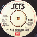 The Jets (2) : Love Makes The World Go Round (7", Single, Pus)