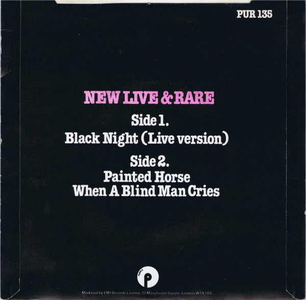 Deep Purple : New Live & Rare (7", EP, Sol)