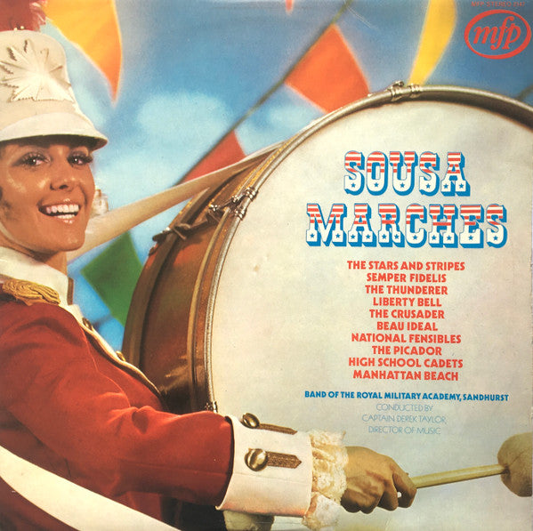 Band Of The Royal Military Academy, Sandhurst : Sousa Marches (LP, Album)