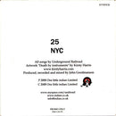 Underground Railroad : 25/NYC (CD, Single, Promo)