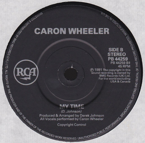 Caron Wheeler : Don't Quit (7")