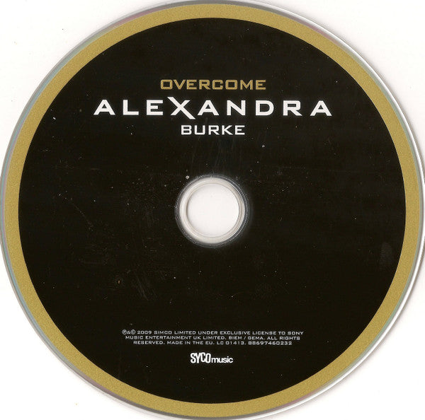 Alexandra Burke : Overcome (CD, Album)