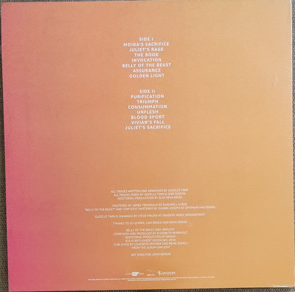 Gazelle Twin : Welcome To The Blumhouse: Nocturne (Amazon Original Soundtrack) (LP, Album, Ltd, Cle)