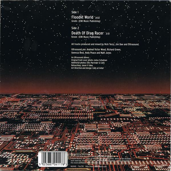 Ultrasound (5) : Floodlit World (7", Single, Ltd, Num)