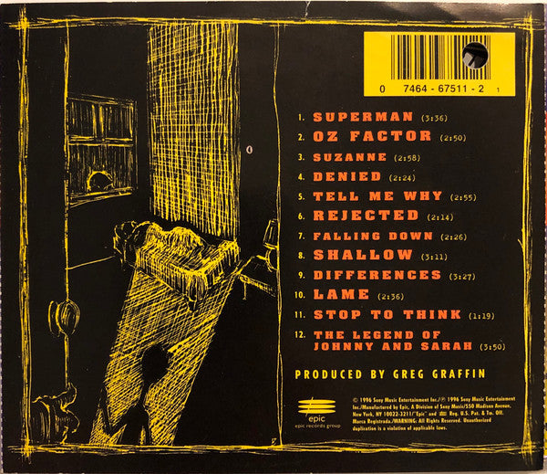 Unwritten Law : Oz Factor (CD, Album)